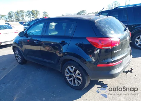 2016 Kia Sportage Lx from USA, damaged, VIN KNDPB3AC6G7795625